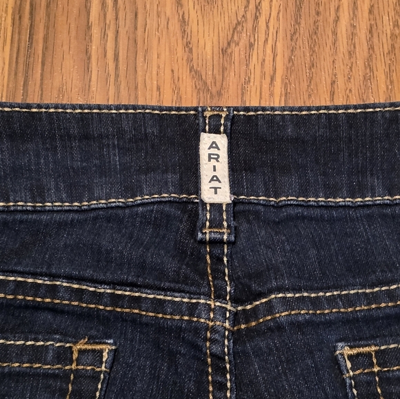 Ariat Jocelyn Bootcut Jeans Dark Wash Mid Rise Western Denim Women’s 32S C95 - Picture 14 of 16